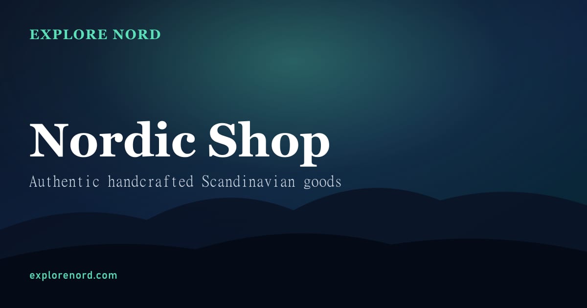 Nordic Shop — Explore Nord